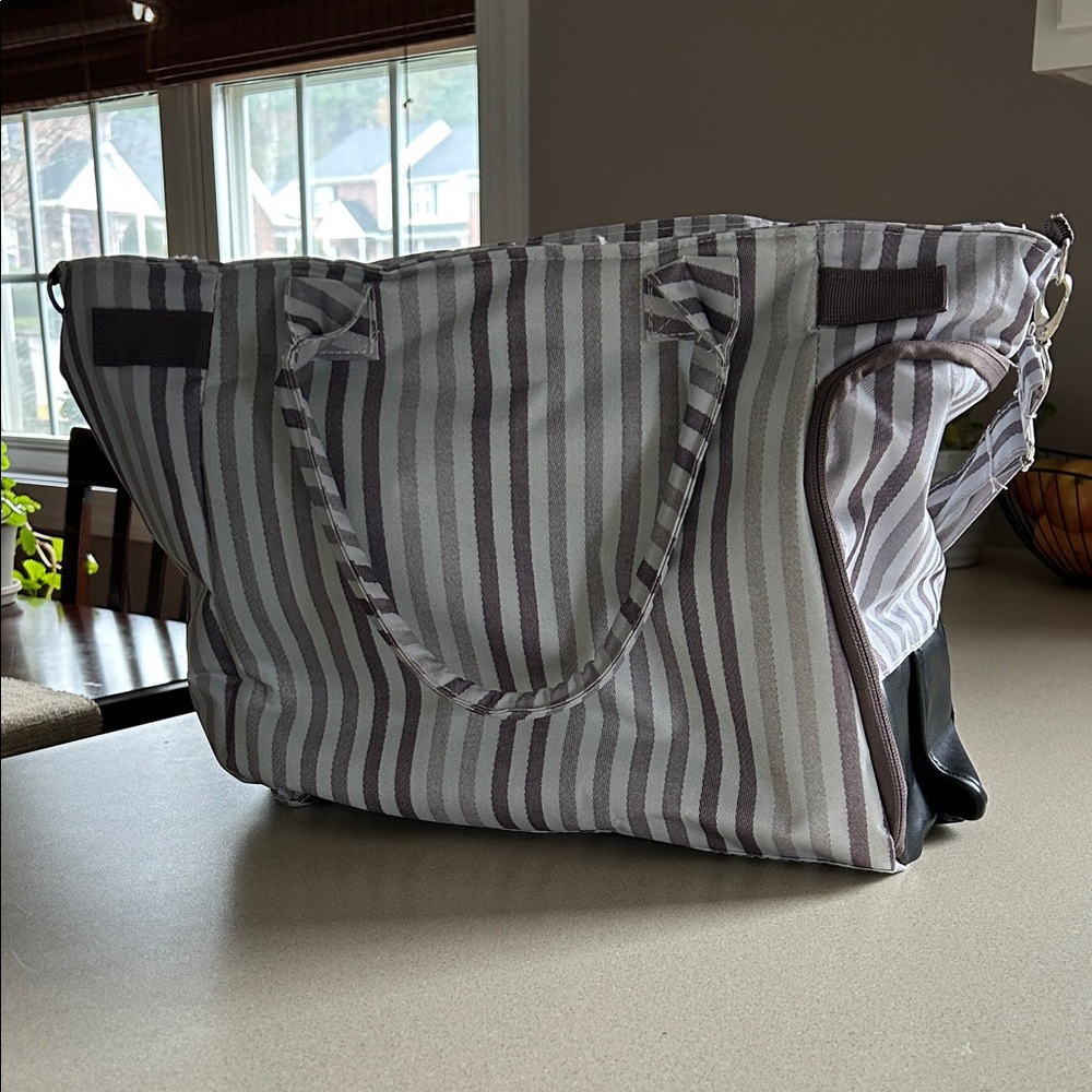 Discreet Insulated Cooler/Beverage Dispenser Tote Bag